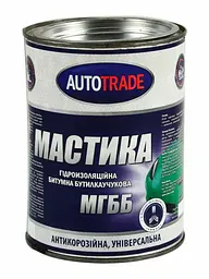 Мастика Автотрейд бітумно-бутилкаучуковая 1л