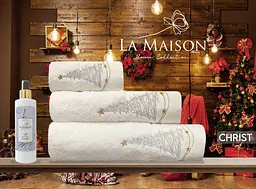Подарунковий набір рушників з парфумом Christ La Maison pbe0051119 - мініатюра 5