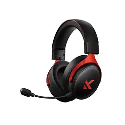 Навушники MCHOSE V9 Pro / Бездротова ігрова гарнітура / 2.4G / Bluetooth з мікрофоном / Black Red - мініатюра 3