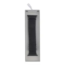 Ремінець Universal Milanese Clasp Apple Watch 41/Watch 40/Watch 38mm Black (37200_3610718) - мініатюра 4