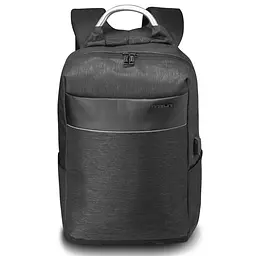 Рюкзак міський Semi Line USB 21 Black (P8252-0), Чорний - мініатюра 2