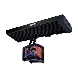 Система рідинного охолодження Lian Li Hydroshift II OLED Curved 360 TL, Black (G89.GHS2OLDC36TB.00) - мініатюра 7
