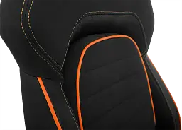 Геймерське крісло GT Racer чорне з помаранчевим (X-2569 Black/Orange) - мініатюра 7