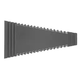 Підсвітка Brille LED фасадна IP65 AL-227/2х3W NW BK - мініатюра 2