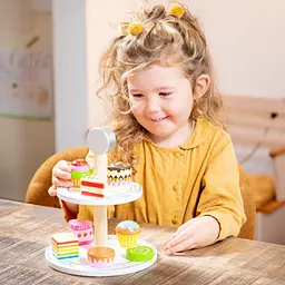 Набір New Classic Toys Підставка з тістечками, 9 предметів (10622) - мініатюра 4