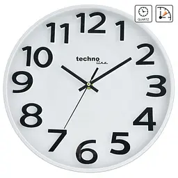 Годинник настінний Technoline WT4100 White (WT4100), Білий - мініатюра 2