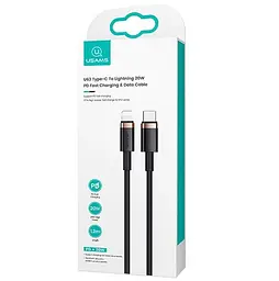 Кабель Type-C To Lightning 20W для швидкісної зарядки та передачі данних 1.2м Білий (6958444935645) - мініатюра 2