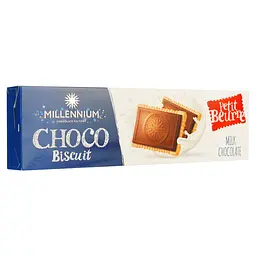 Уцінка. Шоколад молочний Millennium Choco Biscuit Milk 132 г - мініатюра 2