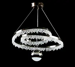 Люстра стельова LED Splendid Ray L151/2, 40Вт, золото, білий, сучасний стиль для дому - мініатюра 2