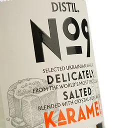 Горілка Distil.№9 Salted Karamel 38% 0.5 л - мініатюра 4