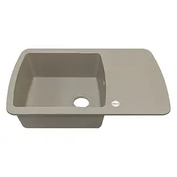 Кухонна мийка Adamant OPTIMAKS сахара 775x495x200 мм, з крилом 77,5 см - мініатюра 2