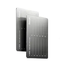 Апаратний гаманець SecuX Neo-X Premium Metallic Edition з двома мнемонічними пластинами, Bluetooth та USB-C — Чорний - мініатюра 14
