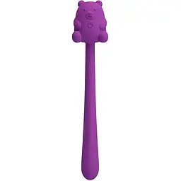 Вібратор Pretty Love Cute Bear 13.4 см фіолетовий