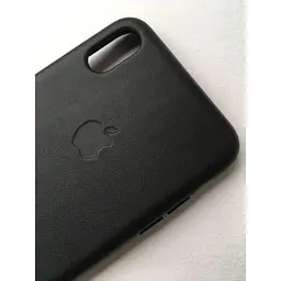 Оригінальний шкіряний чохол Apple Leather Case для iPhone XS Max (6.5") Black (MRWT2ZM/A) - мініатюра 7