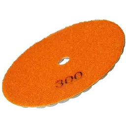 Круг алмазний Alloid Building Tools Hexagon шліфувальний на липучці 100 мм зерно 300 (DD-63389) - мініатюра 3