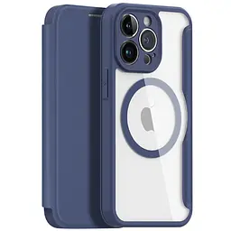 Чохол-книжка Dux Ducis Skin X Pro with MagSafe для Apple iPhone 15 Pro (6.1) Blue
