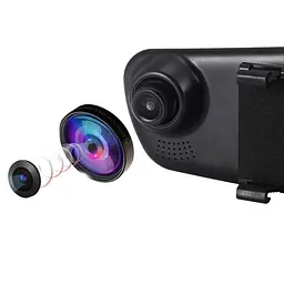 Відеореєстратор-дзеркало L-9004 LCD 3.5" 2 камери 1080P Full HD - мініатюра 4