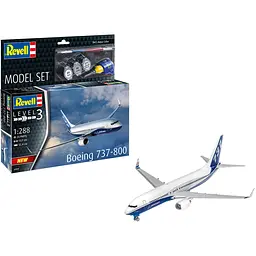 Збірна модель-копія Revell набір Літак Boeing 737-800 1:288 (RVL-63809)