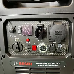 Інверторний Двопаливний генератор-чемодан з колесами Bosch BGW60i-SE-P/GAZ (4.5/5.0 кВт) +Електростартер - мініатюра 8