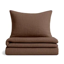 Дитяча постіль Cosas Caramel без простирадла муслін 110х140 см (Set_Muslin_013Caramel_140_2)