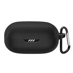 Силіконовий чохол для навушників JBL Live Pro 2, Hang Case, чорний, ультратонкий захисний кейс товщиною 2 мм, захист від подряпин, пилу та ударів, компактний, з карабіном для кріплення, ArmorStandart (ARM80439)