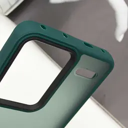 Чохол TPU+PC Lyon Frosted для Xiaomi Redmi Note 13 Pro+ Green - мініатюра 5