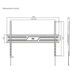 Кронштейн Brateck KL38-69F - мініатюра 7