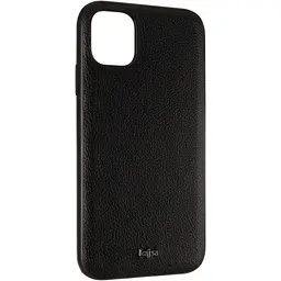 Чохол накладка Kajsa Luxe iPhone 11 шкіряний чорний - мініатюра 3