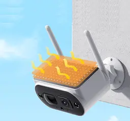 Камера відеоспостереження XPRO WiFi Solar Camera 2MP FHD містить дві батареї 18650 20 (MER-15339_1519) - мініатюра 4