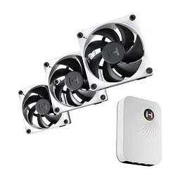 Кулер до корпусу Hyte THICC FP12 FAN 3 PACK (FAN-HYTE-FP12-BW-3NP) - мініатюра 7