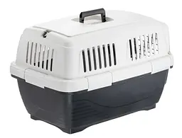 Переноска для собак та котів Ferplast Clipper 2 чорна до 8 кг 57x37x36 см 73115021 - мініатюра 3