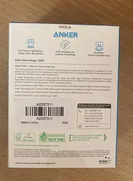 Зарядний пристрій адаптер Anker PowerPort 511 Eco Nano IV 30W сірий - мініатюра 7