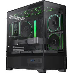 Корпус GameMax Vista 2 M Tempered Glass без БЖ Black (VISTA 2 MB) Без БП