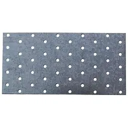 Пластина меблева стяжка перфорована Apro 100 x 200 x 2 мм (в упаковці 5 шт.)