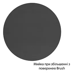 Кухонна мийка Kroner KRP Schwarze - 6350LHM PVD (3.0/1.0 мм) (CV031322) - мініатюра 6