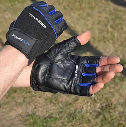 Рукавички для фітнесу (9058 Thunder) PowerPlay M fit0012425 - мініатюра 7