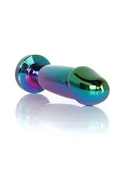 Анальна металева пробка Plug-Jewellery Multicolour Penis PLUG- Clear S Boss Series 64-00141 100350 - мініатюра 5