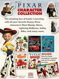 Pixar Character Encyclopaedia & Sticker Book Slipcase Set - мініатюра 2