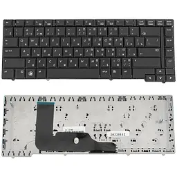 Клавіатура для ноутбука HP (EliteBook: 8440p, 8440w, Compaq: 8440p, 8440w) rus, чорний, без джойстика