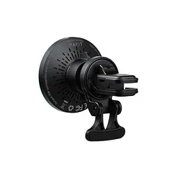 Автотримач магнітний з бездротовою зарядкою HAVIT W3032 15W Black HAVIT (28063-000) - мініатюра 4