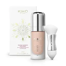 Рідкий зволожувальний тональний крем і консилер із SPF 30 Kiko Milano тон 02