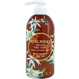 Уцінка. Лосьйон для тіла Jigott Едельвейс Edelweiss Perfume Body Lotion 500 мл (282119) - мініатюра 1