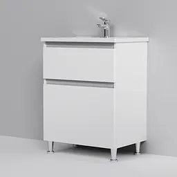 Тумба підлогова AM.PM X - Joy 65 см з умивальником (M85-FSX0652-WC0652WG38) - мініатюра 4