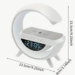 Нічник RGB BT-3401 світлодіодний музичний смарт-нічник колонка 10 Вт - мініатюра 3