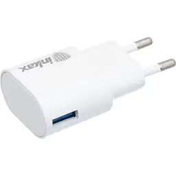 Зарядний пристрій INKAX CD-08 Travel charger + Type-C cable 1USB 1A White - мініатюра 4