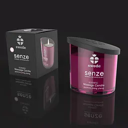 Масажна свічка Senze Ecstatic Massage Candle жасмин/іланг-іланг, 50 мл - мініатюра 4