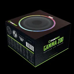 Кулер для процесора Gamma 200, алюміній, 1x120 мм RGB, для Intel 1200/115x/775 GameMax teh0027878 - мініатюра 9