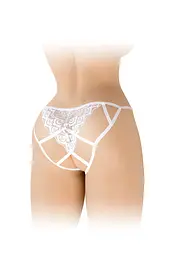 Трусики з відкритим доступом Fashion Secret Zoe, One Size білі - мініатюра 3