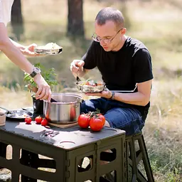 Стілець складаний Tribe Camp Chair High пластиковий Olive (T-EF-0002-olive) - мініатюра 11