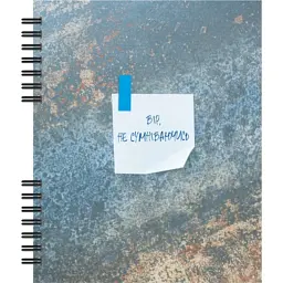 Блокнот Optima В5, пластикова обкладинка, спіраль, 60 аркушів, клітинка (O25926)